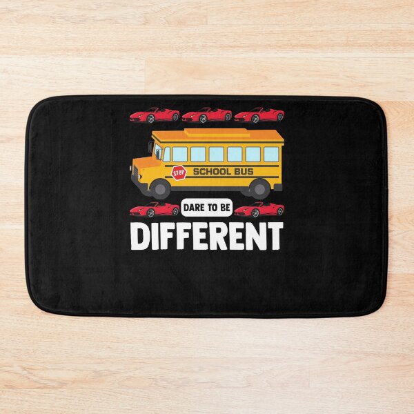 Item preview, Dare To Be Different The Yellow School Bus Student Transport designed and sold by Nessshirts.