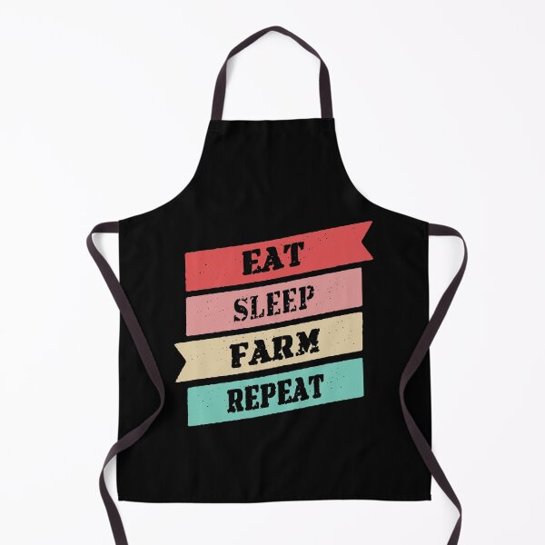Item preview, Eat Sleep Farm Repeat designed and sold by FridPix.