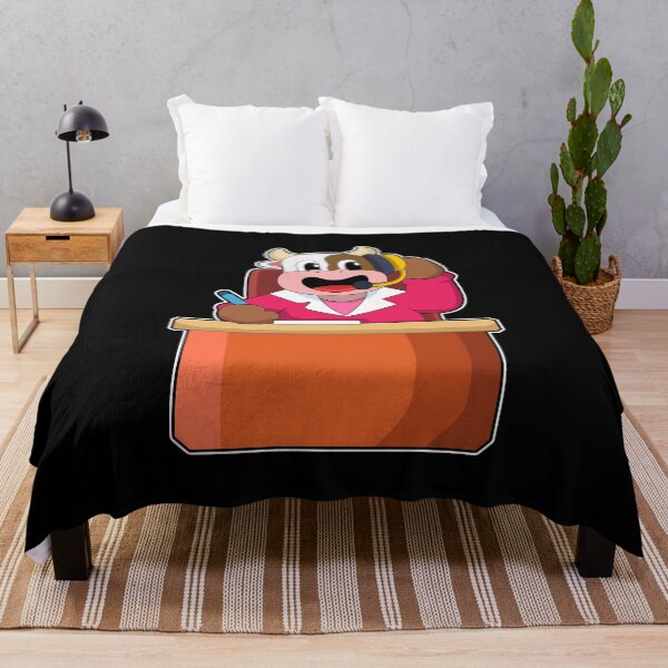 Item preview, Cow as Secretary with Table designed and sold by Snabdesign84.