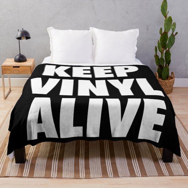 Item preview, Keep Vinyl Alive wht designed and sold by Tee4Daily.