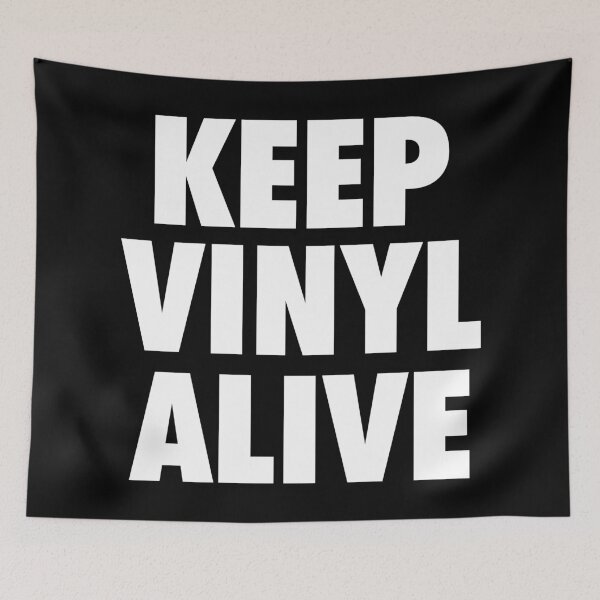 Item preview, Keep Vinyl Alive wht designed and sold by Tee4Daily.