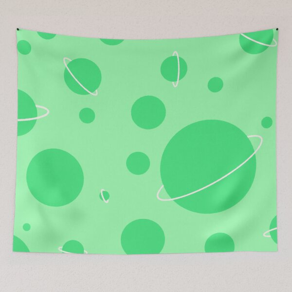 Item preview, Green Planets designed and sold by A.X. Bates.