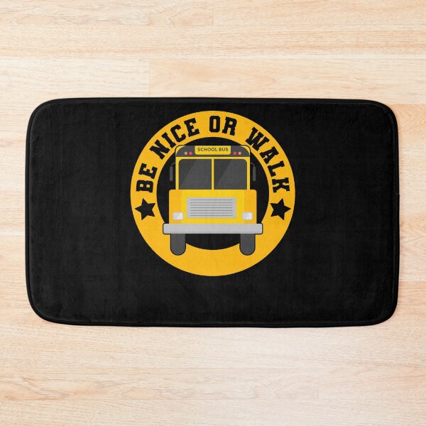Item preview, Be Nice A School Bus Driver Driving A Yellow Vehicle   designed and sold by Nessshirts.