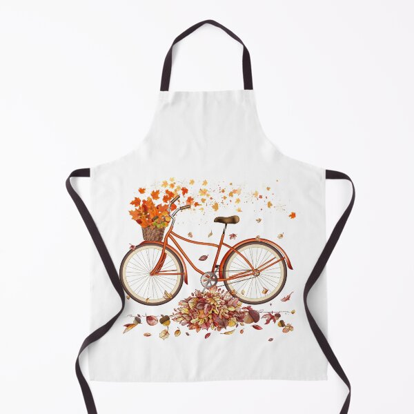 Item preview, Womens Retro Bicycle with Beautiful Autumn Leaves Fall designed and sold by BaseStore.