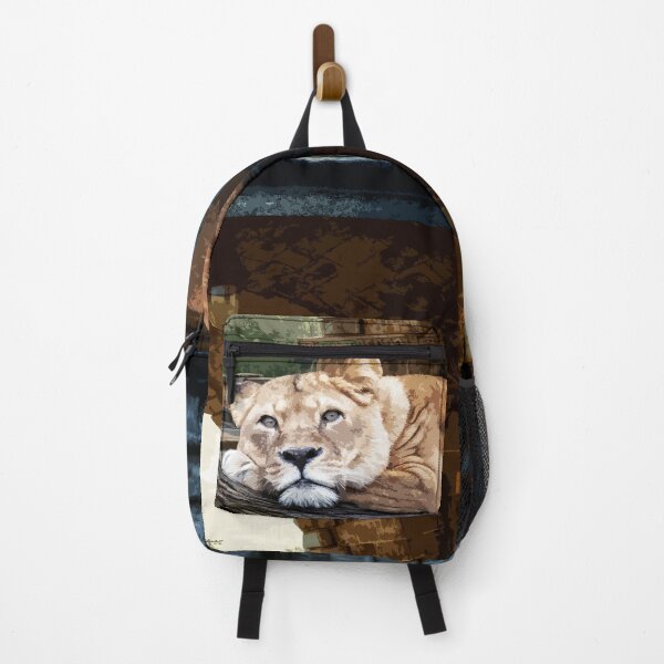 Item preview, Lion Lioness Wildlife Predator France Eiffel Tower designed and sold by Anuchartl.