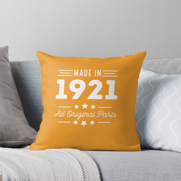 Item preview, Made In 1921 All Original Parts 95th Birthday Gift T-Shirt designed and sold by AlwaysAwesome.