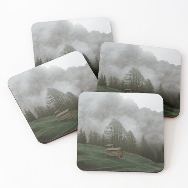 Item preview, Wooden Cabin on Hillside designed and sold by fairytree.