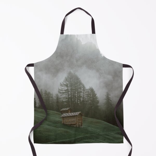 Item preview, Wooden Cabin on Hillside designed and sold by fairytree.