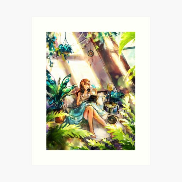 Saturday morning Art Print