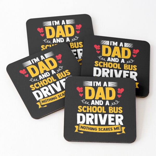 Item preview, I'm A Dad And The Yellow School Bus Driver designed and sold by Nessshirts.