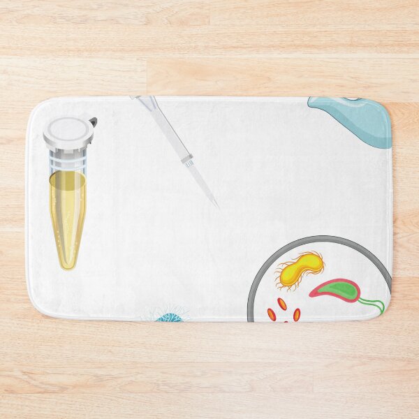 Item preview, Microbiology lab stickers designed and sold by AquosaLuna.