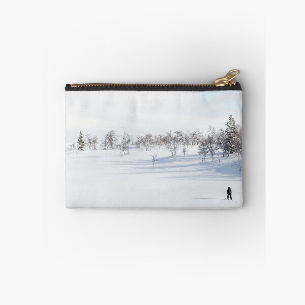 Item preview, Hiking alone in Snow Scene designed and sold by JoyforU.