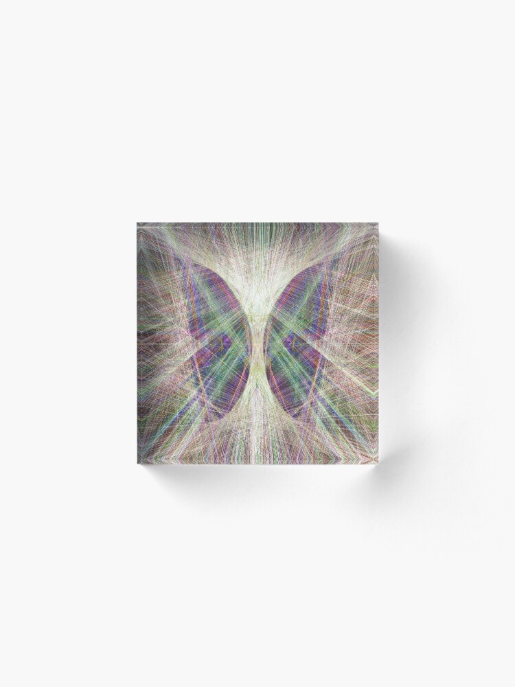 Alternate view of Linify Light butterfly Acrylic Block