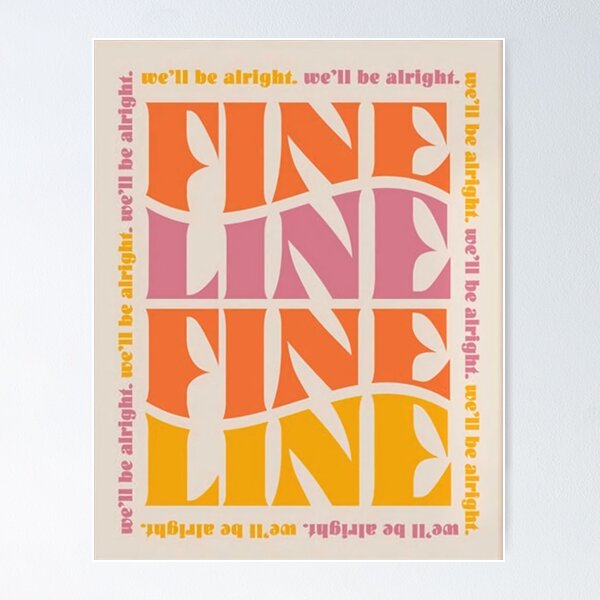 Fine Line - Harry Poster