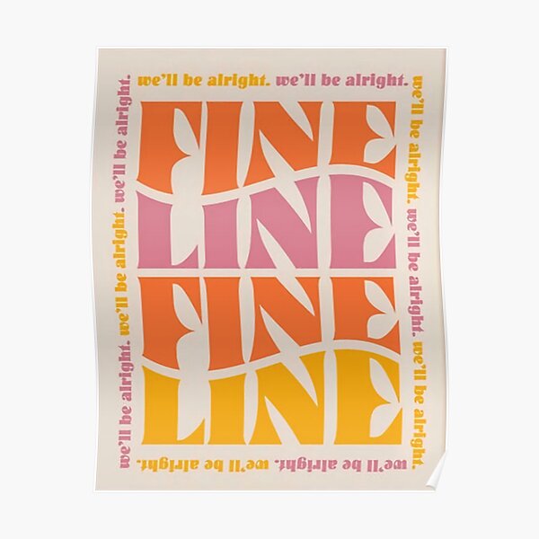 Fine Line - Harry Poster