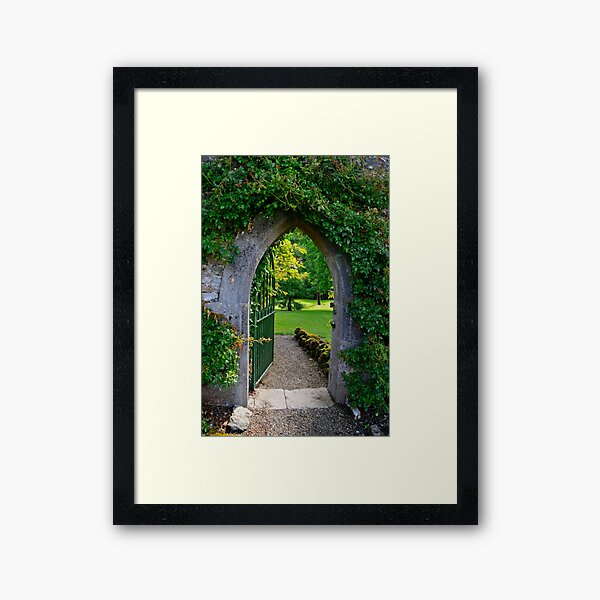 "When You Beckon, I Will Follow... You Need Only Lead The Way..." Framed Art Print