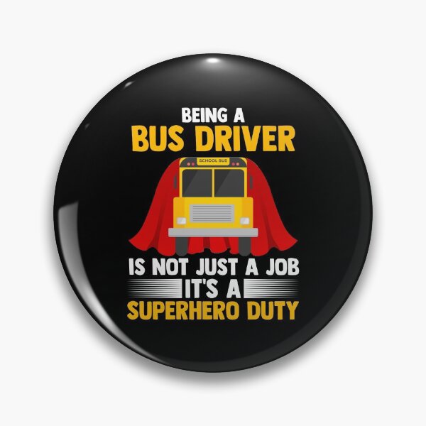 Item preview, The Yellow School Bus Driver On A Super Hero Duty designed and sold by Nessshirts.