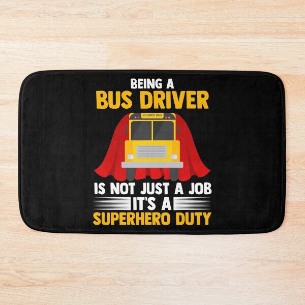 Item preview, The Yellow School Bus Driver On A Super Hero Duty designed and sold by Nessshirts.