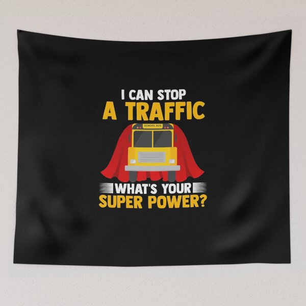 Item preview, The Yellow School Bus Driver On A Super Hero Duty designed and sold by Nessshirts.