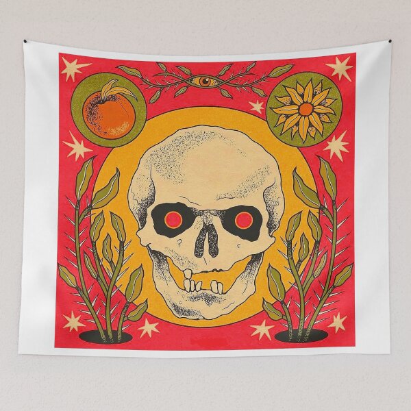 Item preview, Red Art Scull designed and sold by MAX SDCH.