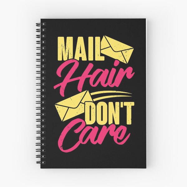 Item preview, Mail Hair Don't Care Postal Worker Postwoman Gift designed and sold by Marcid95.