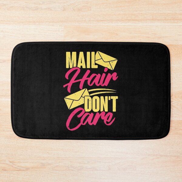 Item preview, Mail Hair Don't Care Postal Worker Postwoman Gift designed and sold by Marcid95.