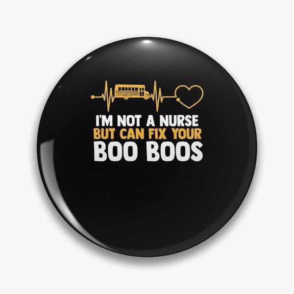 Item preview, I'm Not A Nurse A Yellow School Bus Driver Driving Students designed and sold by Nessshirts.