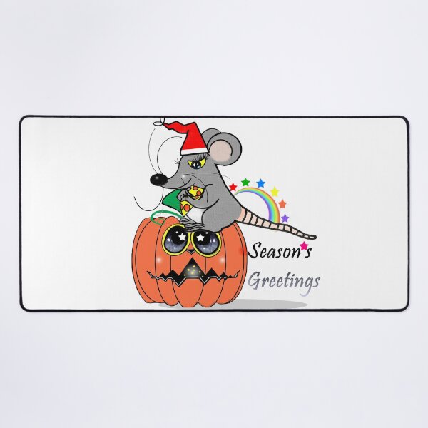 Item preview, Season's greetings - rat designed and sold by Shirley cute art .