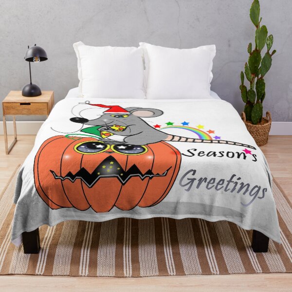 Item preview, Season's greetings - rat designed and sold by Shirley cute art .