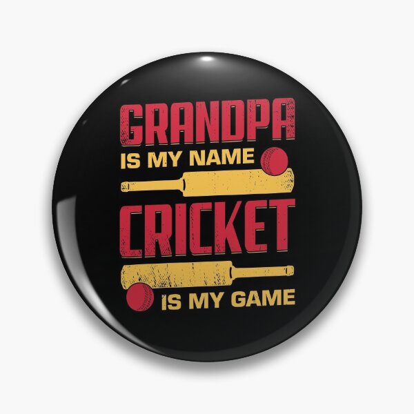 Item preview, Grandpa Is My Name Cricket Is My Game designed and sold by Marcid95.