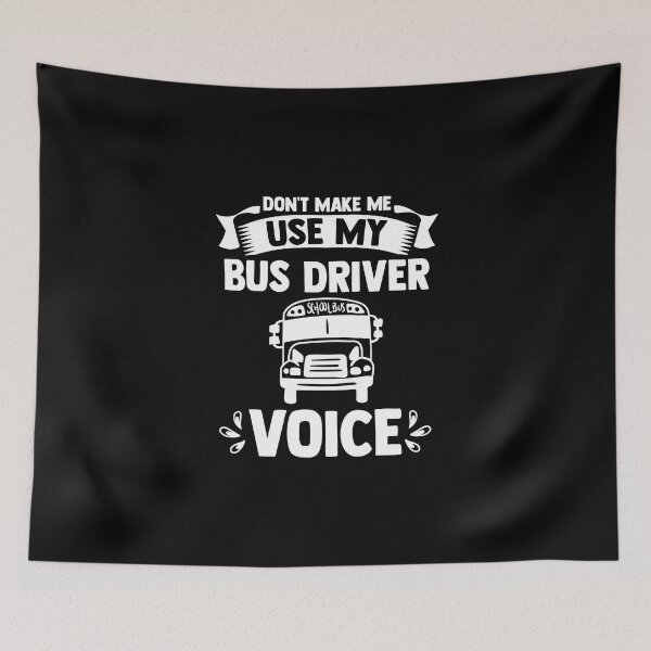Item preview, Don't Make Me Use The Yellow School Bus Driver Driving designed and sold by Nessshirts.
