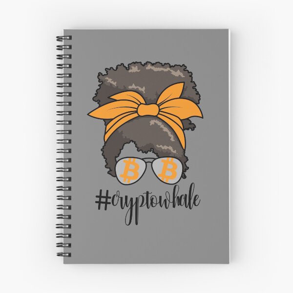 Item preview, #CryptoWhale Messy Bun Crypto Whale Girl Women's Bitcoin Gear designed and sold by DynamicDesign.