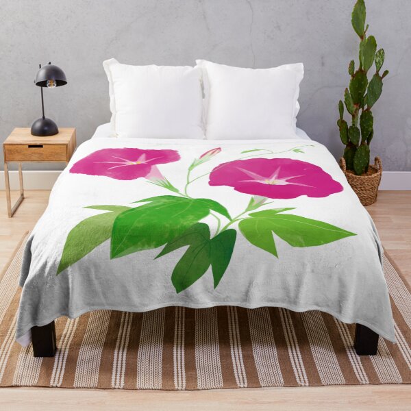 Item preview, Watercolor Lovely Pink Morning Glory make life beautiful. designed and sold by monodesigns.