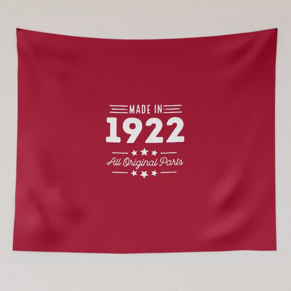 Item preview, Made In 1922 All Original Parts 94th Birthday Gift T-Shirt designed and sold by AlwaysAwesome.