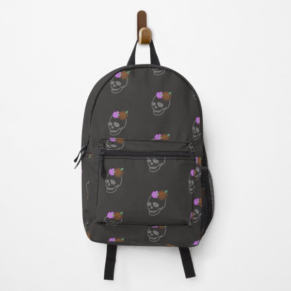 Item preview, Simple skull with flowers designed and sold by razaldo.
