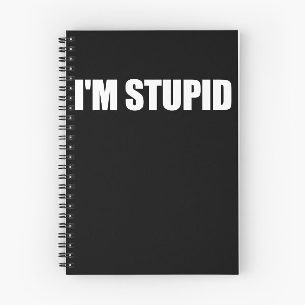 Item preview, I'm Stupid Funny I'm Stupid Matching Couples Gag I'm Stupid Gear designed and sold by DynamicDesign.