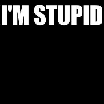 Imagen de la obra I'm Stupid Funny I'm Stupid Matching Couples Gag I'm Stupid Gear de DynamicDesign