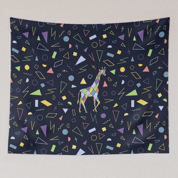Item preview, Minimal Geometric Giraffe designed and sold by The-Fancy-Space.