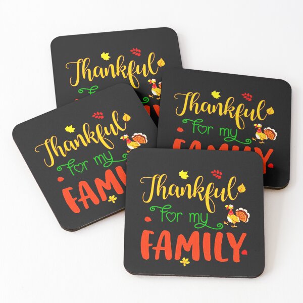 Item preview, Thankful For My Family Thanksgiving designed and sold by mosescdr5.
