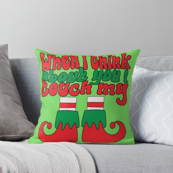 Item preview, When I think about you, I touch my Elf designed and sold by HolidayGems.