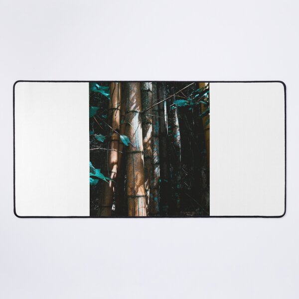 Brazil Bamboo up close Desk Mat