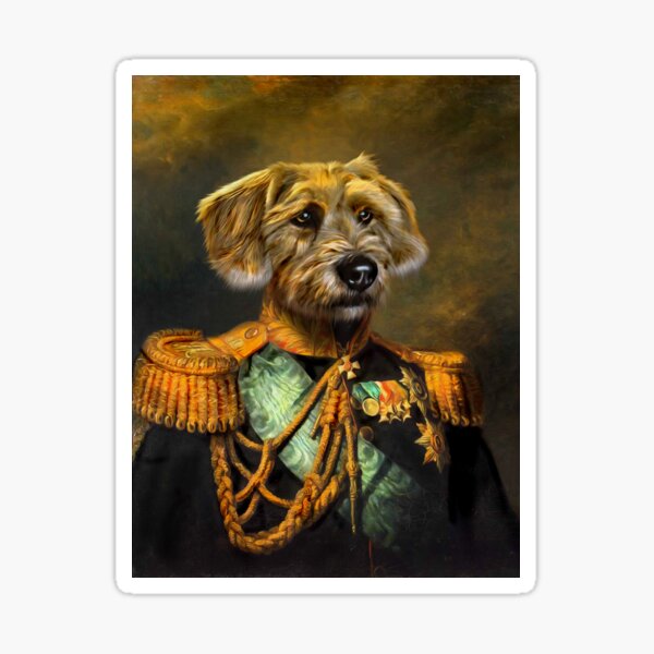 Dog Portrait - Doogle Sticker
