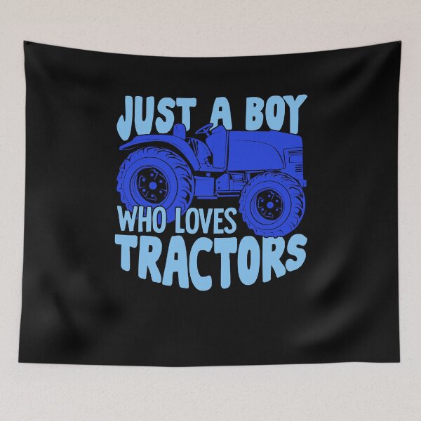 Item preview, Just A Boy Who Loves Tractors designed and sold by Marcid95.