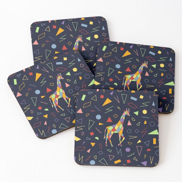 Item preview, Minimal Pattern Geometric Giraffe designed and sold by The-Fancy-Space.