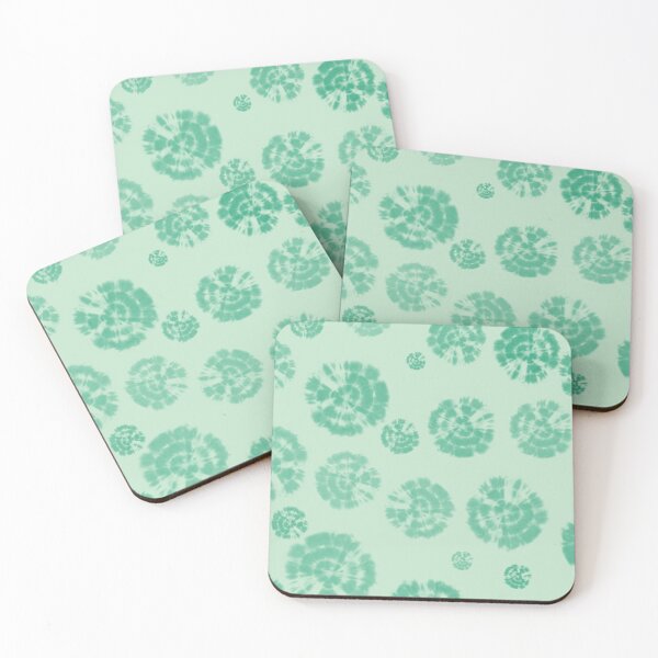 Item preview, Tie Dye Circles in Basil Green designed and sold by nabeArtist.