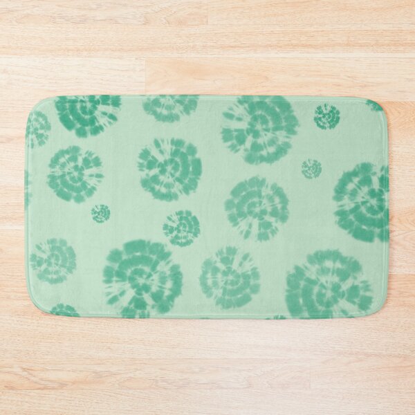 Item preview, Tie Dye Circles in Basil Green designed and sold by nabeArtist.