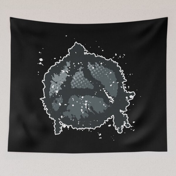 Item preview, Anarchy Symbol in Dark Grey designed and sold by iscaStudioArt.