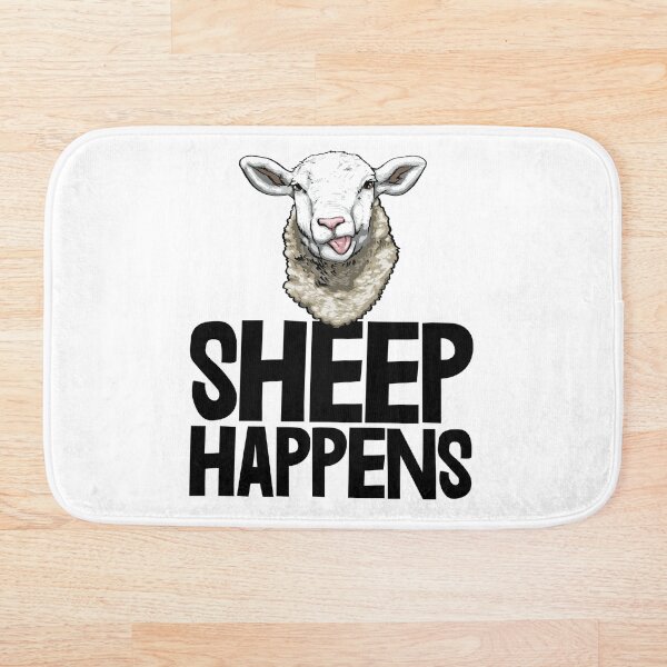 Item preview, Sheep Happens designed and sold by Bendthetrend.