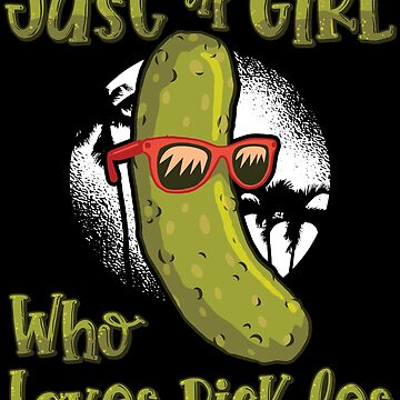 Just A Girl Who Loves Pickles - Cute Pickle Gift product Kids T-Shirt for  Sale by theodoros20