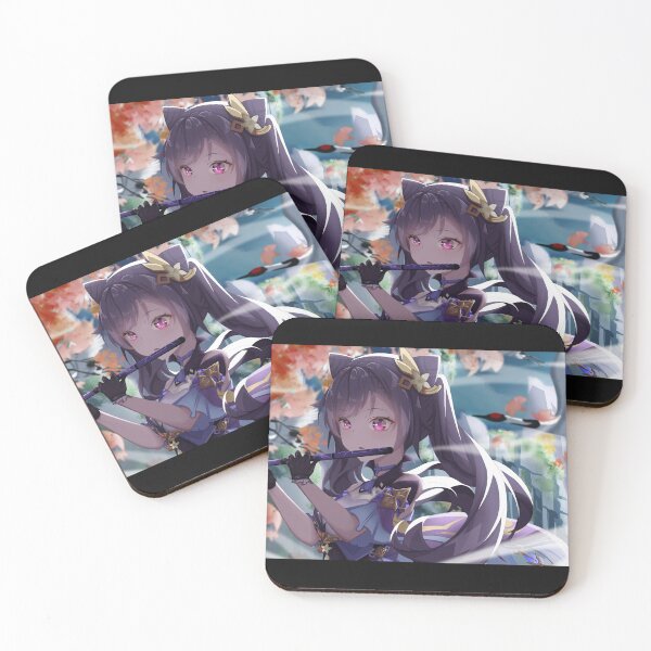 Item preview, Genshin impact keqing cute girl designed and sold by maynard974b.